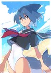 Rating: s
ID: 5279193
Date: 2024-12-31 23:14:44 -0500
Status: active
Score: 18
animal_humanoid asian_clothing azuumori blue_hair clothing east_asian_clothing female fin fish fish_humanoid hair head_fin hi_res humanoid japanese_clothing japanese_school_uniform kerchief light_body light_skin looking_at_viewer mako_(azuumori) marine marine_humanoid neckerchief neckwear one-piece_swimsuit school_uniform serafuku shark_humanoid shark_tail short_hair solo swimwear uniform post #5279193