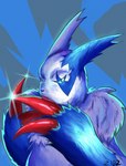 Rating: s
ID: 4977718
Date: 2024-08-10 19:46:23 -0400
Status: active
Score: 4
2024 2_claws absurd_res ambiguous_gender black_eyes black_outline blue_background blue_body blue_ears blue_fur blue_nose blue_sclera bust_portrait claw_pose claws colored digital_media_(artwork) digital_painting_(artwork) facial_markings felid feline feral fur generation_3_pokemon glint glistening glistening_claws grey_background half-closed_eyes head_markings herpestid hi_res light lighting looking_at_viewer mammal markings multicolored_body multicolored_ears multicolored_fur narrowed_eyes neck_tuft nintendo outline painting_(artwork) pokemon pokemon_(species) portrait red_claws shaded shadow shiny_pokemon signature simple_background solo tuft two_tone_body two_tone_ears two_tone_fur white_body white_ears white_fur zangoose zero10 post #4977718