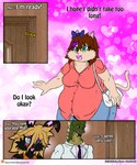 2017 accessory anthro belly black_body black_fur blake_sinclair blonde_hair bottomwear bow_ribbon breasts brown_hair clothing colored comic domestic_cat door dragon dress_shirt english_text felid feline felis female fur green_body green_scales group hair hair_accessory hair_bow hair_ribbon hi_res horn if_hell_had_a_taste lagomorph leporid male mammal marci_hetson multicolored_body multicolored_scales mythological_creature mythological_scalie mythology necktie notched_ear obese obese_anthro obese_female open_mouth overweight overweight_anthro overweight_female pants purse rabbit red_eyes ribbons scales scalie scar shirt shorts skylar_fidchell sound_effects suit suit_and_tie tail teal_eyes text topwear trio two_tone_body two_tone_scales viroveteruscy yellow_body yellow_scales yellow_sclera