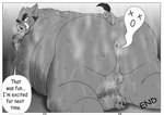 anthro anus balls bear big_butt bodily_fluids butt death dialogue duo english_text fainted genitals ghost hi_res laught468 looking_back lying macro male male/male mammal monochrome musk musky_anus musky_butt obese obese_male on_front overweight overweight_male smelly speech_bubble spirit suid suina sus_(pig) sweat sweaty_anus sweaty_balls sweaty_butt sweaty_genitalia text thick_thighs wild_boar