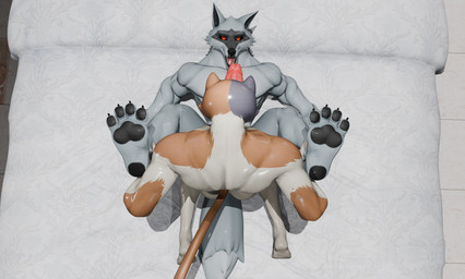 Rating: e
ID: 5708900
Date: 2025-07-14 17:54:18 -0400
Status: pending
Score: 32
3d_(artwork) absurd_res anal anal_penetration anthro bed bedding blanket butt calico_cat canid canine canis cheek_tuft claws crossover death_(puss_in_boots) digital_media_(artwork) dollymolly323_(modeler) domestic_cat dreamworks duo epic_games erection facial_markings facial_tuft felid feline felis fluffy fluffy_tail fortnite fur furniture fuzzy genitals glistening glistening_body grey_body grey_fur head_markings head_tuft hi_res high-angle_view holding_both_legs holding_legs_up humanoid_genitalia humanoid_penis inside kneeling leg_grab legs_up looking_up lying male male/male mammal markings mask_(marking) meowscles multicolored_body multicolored_fur muscular muscular_anthro muscular_male nude obscured_penetration on_back on_bed open_mouth pajadoscantando1 pawpads penetration penis puss_in_boots_(franchise) red_eyes sex smooth_skin tail teeth tuft valorlynz_(modeler) wolf post #5708900