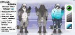Rating: s
ID: 3967924
Date: 2023-04-02 16:17:51 -0400
Status: active
Score: 2
anthro avoid_posting bottomwear character_name clothing conditional_dnp denim denim_bottomwear denim_clothing emile_rowan english_text fluffy front_view fur green_eyes grey_body grey_fur hi_res hoodie jeans looking_at_viewer male mammal model_sheet overweight overweight_anthro overweight_male pants procyonid raccoon rear_view saerixdurr signature slightly_chubby solo text topwear torn_bottomwear torn_clothing torn_jeans torn_pants post #3967924