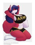 Rating: q
ID: 4972943
Date: 2024-08-08 18:44:21 -0400
Status: active
Score: 41
absurd_res anthro army big_breasts blue_hair bottomwear breasts canid canine chest_tuft clothing conditional_dnp devildjmachine dolphin_shorts female footwear fox fur gloves_(marking) hair hands_behind_head hi_res kneeling looking_at_viewer mammal markings midriff red_body red_eyes red_fur rexi_awoosuko_(devildjmachine) shirt shorts socks solo starfighter tank_top text text_on_clothing text_on_topwear topwear tuft white_body white_fur post #4972943