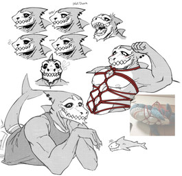 Rating: q
ID: 4557962
Date: 2024-01-26 06:51:21 -0500
Status: active
Score: 33
anthro blahaj clothing fish hi_res ikea male marine mr_sharky shark shirt sketch_page solo tank_top topwear post #4557962