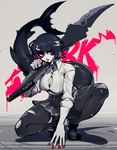 Rating: s
ID: 5385826
Date: 2025-02-20 12:05:02 -0500
Status: active
Score: 22
animal_humanoid bangs big_breasts black_bottomwear black_clothing black_skirt bottomwear breasts candy cleavage clothed clothing colored_nails crouching dessert digital_drawing_(artwork) digital_media_(artwork) ellen_joe_(zzz) eyelashes fish fish_humanoid fish_tail food footwear hair hi_res holding_object holding_weapon humanoid legwear lollipop lollipop_in_mouth long_eyelashes long_sleeves marine marine_humanoid mihoyo monochrome nails pantyhose pleated_skirt red_eyes red_nails sachiko2s school_uniform shark_humanoid shark_tail shirt shoes short_hair skirt thiren topwear torn_clothing torn_legwear torn_pantyhose uniform weapon weapon_over_shoulder white_clothing white_shirt white_topwear zenless_zone_zero post #5385826