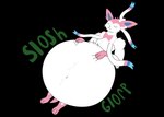 absurd_res alpha_channel ambiguous_gender ambiguous_prey arm_tuft belly belly_grab belly_tuft big_belly bow_accessory bow_ribbon cheek_tuft chest_tuft digestion_noises ear_tuft eeveelution elbow_tuft eyes_closed facial_tuft female female_pred feral feral_pred fur game_freak generation_6_pokemon glorp hands_on_belly hands_on_own_belly head_tuft hi_res lying mandro22 multicolored_body multicolored_fur navel navel_outline navel_tuft nintendo obese obese_female obese_feral on_back onomatopoeia overweight overweight_female overweight_feral png_file pokemon pokemon_(species) rumbling_stomach satisfaction satisfied satisfied_look shoulder_tuft simple_background slosh sloshing_belly solo sound_effects sylveon tail text transparent_background tuft unseen_prey vore