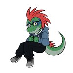 Rating: s
ID: 5413757
Date: 2025-03-05 13:05:12 -0500
Status: active
Score: 10
1:1 2024 anthro blue_body blue_clothing blue_eyes blue_scales blue_topwear bottomwear clothing countershade_face countershading dinosaur dromaeosaurid eyewear glasses green_body green_scales hair hi_res justnotcobalt lizard male male_anthro markings monotone_body multicolored_body ollie_(promises_to_keep) orange_hair prehistoric_species promises_to_keep rectangular_glasses red_hair reptile scale_markings scales scalie simple_background solo tail theropod topwear two_tone_body white_background post #5413757