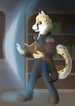 Rating: s
ID: 4827916
Date: 2024-06-04 03:01:30 -0400
Status: active
Score: 4
absurd_res anthro armor blue_eyes book bookshelf bottomwear cheetah clothing coat ear_piercing ear_ring felid feline footwear fur furniture hi_res holding_book holding_object inside library looking_forward magic magic_user male mammal markings pants piercing protection ring_piercing selreini_(character) shield shirt shoes solo spaulder spellbook spots spotted_body spotted_fur spotted_markings spotted_tail stargatemorro tail tail_markings topwear post #4827916