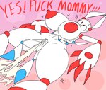 absurd_res anthro big_breasts big_nipples bodily_fluids breasts comic cum cum_in_pussy cum_inside dialogue duo ejaculation english_text erect_nipples female genital_fluids genitals hi_res hybrid incest_(lore) lagomorph leporid machine male male/female mammal mom_bot_(rexon02) mother_(lore) mother_and_child_(lore) mother_and_son_(lore) nipples parent_(lore) parent_and_child_(lore) parent_and_son_(lore) profanity rabbit rexon02 robot sex simple_background size_difference son_(lore) son_bot_(rexon02) text thick_thighs wide_hips