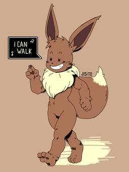 Rating: s
ID: 5731059
Date: 2025-07-24 10:06:04 -0400
Status: active
Score: 5
3:4 ambiguous_gender anthro beady_eyes black_eyes blush blush_stickers brown_body brown_fur dipstick_tail eevee featureless_crotch fur generation_1_pokemon hi_res jisito markings neck_tuft nintendo pokemon pokemon_(species) pokemorph smile solo tail tail_markings tuft walking post #5731059