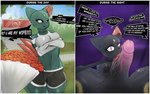 Rating: e
ID: 5535513
Date: 2025-04-28 02:40:06 -0400
Status: active
Score: 215
abs absurd_res annoyed anthro before_and_after big_breasts big_penis black_body bottomwear breasts clothing collar comic daddy_kink detailed_background dialogue dominant dominant_anthro duo eeveelution english_text erection female first_person_view flower flowzel forest generation_2_pokemon genitals green_body grey_clothing heart_pupils heart_symbol hi_res humanoid_genitalia humanoid_penis humiliation inside leash leash_pull leashed_collar licking male male/female male_pov night nintendo oral outside outside_sex park penile penis penis_lick plant plant_pot pokemon pokemon_(species) pokemorph potted_plant profanity purple_background red_ears red_tail rose_(flower) sex shorts shrub simple_background sneasel submissive submissive_anthro submissive_female tail text thick_thighs tongue tree umbreon until_they_like_it white_clothing wide_hips post #5535513