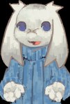 Rating: s
ID: 5304088
Date: 2025-01-12 21:36:35 -0500
Status: active
Score: 20
2025 ambiguous_gender anthro biped black_background blue_clothing blue_eyes blue_sweater blue_topwear cave_story clothed clothing facial_scar female_(lore) fur half-length_portrait hi_res lagomorph leporid long_ears mammal mimiga open_mouth portrait rabbit scar simple_background solo sue_sakamoto sweater toficcino topwear turtleneck white_body white_fur post #5304088