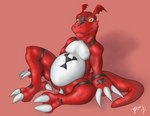 Rating: s
ID: 2737870
Date: 2021-05-13 16:56:14 -0400
Status: active
Score: 14
arm_support arms_bent backward_arm_support bandai_namco belly bent_legs black_body black_scales digimon digimon_(species) feet_together_knees_apart guilmon head_wings limp_tail male multicolored_body multicolored_scales planted_leg reclining red_body red_scales reptile scales scalie sitting solo spread_knees tail_on_ground toggle_(artist) unusual_wing_placement white_belly white_body white_scales wings yellow_eyes post #2737870