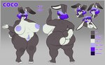 Rating: e
ID: 4582253
Date: 2024-02-06 12:45:43 -0500
Status: active
Score: 61
abstract_background absurd_res anthro areola armpit_hair belly big_breasts big_butt body_hair breasts butt coco_(mr.pink) color_swatch colored_nails countershade_butt countershade_face countershade_torso countershading curvy_figure digital_media_(artwork) english_text expression_sheet female freckles fur genitals grey_body grey_fur hair hi_res huge_breasts huge_butt lagomorph leporid lips mammal model_sheet mr.pink multicolored_hair nails navel nipples nude overweight overweight_anthro overweight_female pubes purple_areola purple_eyes purple_hair purple_lips purple_nails purple_nipples pussy rabbit scut_tail short_hair short_tail solo tail text thick_thighs two_tone_hair venus_figure white_body white_countershading white_fur wide_hips post #4582253