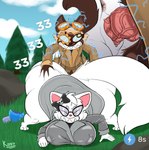 Rating: e
ID: 5563435
Date: 2025-05-10 22:48:40 -0400
Status: active
Score: 32
2025 3_toes absurd_res accessory animal_genitalia animal_penis anthro anus artist_name balls big_breasts big_butt bottom_heavy bottomless bow_accessory bow_ribbon breasts brown_body brown_fur butt butt_grab canine_genitalia canine_penis clenched_teeth clitoris clothed clothing cutaway doggystyle domestic_cat duo eyes_closed eyewear eyewear_on_head feet felid feline felis female from_behind_position fur gameplay_mechanics genitals glasses goggles goggles_on_head grey_clothing grey_jacket grey_topwear griese_(nyapple) hair_accessory hair_bow hair_ribbon hand_on_butt hi_res himalayan_cat huge_breasts huge_butt jacket kiffy_(artist) knot male male/female mammal markings mole_(marking) motion_lines penetration penile penile_penetration penis penis_in_pussy persian_cat pixile_studios pussy ribbons sex sex_shot super_animal_royale tan_body tan_clothing tan_fur tan_jacket tan_topwear teeth text toes topwear vaginal vaginal_penetration vein veiny_penis wearing_glasses white_body white_fur post #5563435