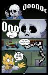 absolutedream alphys animated_skeleton bone comic comic_sans dialogue duo ellipsis english_text eyewear glasses hi_res lizard reptile sans_(undertale) scalie skeleton speech_bubble text undead undertale undertale_(series)