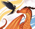 Rating: s
ID: 5565366
Date: 2025-05-11 19:35:21 -0400
Status: active
Score: 30
2023 ambiguous_gender beak black_body black_feathers blue_eyes brown_horn claws crossover digital_drawing_(artwork) digital_media_(artwork) dragon duo european_mythology feathered_wings feathers feral flying guardians_of_ga'hoole hagsfiend horn looking_at_another lutta_(gogh) membrane_(anatomy) membranous_wings midair mythological_creature mythological_scalie mythology open_beak open_mouth orange_body orange_scales peril_(wof) red_body red_scales scales scalie size_difference skywing_(wof) snout tail teeth trunswicked western_dragon wing_claws wings wings_of_fire yellow_beak post #5565366