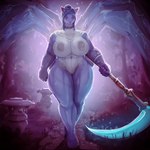 Rating: q
ID: 4590614
Date: 2024-02-10 14:57:34 -0500
Status: active
Score: 78
1:1 2022 anthro big_breasts blue_body blue_eyes blue_fur blue_hair breasts collar dragon female fur hair hi_res hybrid jewelry keeltheequine melee_weapon multi_eye muscular muscular_female mythological_creature mythological_scalie mythology nude polearm scalie scythe sharla_(firedrive24) solo spider_dragon spider_legs weapon wings post #4590614