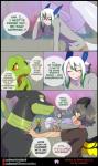 2019 animal_humanoid anthro bottomwear child claws clothed clothing clover_(happytimes) comic dialogue elemental_creature english_text eyes_closed female femboy flora_fauna footwear generation_3_pokemon generation_6_pokemon generation_7_pokemon green_(shiro-neko) green_eyes green_hair grey_hair group hair hi_res horn humanoid legendary_pokemon male markings matemi motion_lines multicolored_hair nintendo one_eye_closed orange_sclera pants plant pokemon pokemon_(species) red_eyes scarf shield shirt shoes silver_soul_(comic) tanned_skin text topwear treecko two_tone_hair white_eyes white_hair wings yellow_(shiro-neko) young young_anthro young_female yveltal zygarde zygarde_10_forme