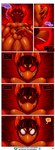 aamon_(james_howard) absurd_res anthro anthro_pred bat boss_(james_howard) comic death demon dialogue digestion digital_media_(artwork) ellipsis english_text extreme_size_difference fully_inside hi_res james_howard male mammal muffled onlyfans polygonal_speech_bubble red_theme sitri_(james_howard) size_difference solo speech_bubble subscribestar text ugh url vore vowelless vowelless_vocalization