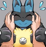 Rating: s
ID: 5259055
Date: 2024-12-22 17:21:10 -0500
Status: active
Score: 52
2024 3_fingers ambiguous/ambiguous ambiguous_anthro ambiguous_gender ambiguous_human anthro anthro_focus arm_grab artist_name black_body black_fur black_inner_ear blue_body blue_ears blue_fur bodily_fluids chest_spike digital_media_(artwork) duo eyes_closed facial_tuft fingernails fingers first_person_view front_view fur generation_4_pokemon gloves_(marking) grey_background hand_on_arm hand_on_face hand_spike hands_on_arms hi_res human human_pov lucario mammal markings meekax_x multicolored_body multicolored_ears multicolored_fur nails neck_tuft nintendo pokemon pokemon_(species) simple_background smile solo_focus spikes spikes_(anatomy) sweat sweatdrop text tuft yellow_body yellow_fur post #5259055