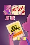 absurd_res ambiguous_gender anthro breasts clothed clothing comic dialogue female hi_res kobold lya_(scalesindark) non-mammal_breasts pink_body purple_eyes scalesindark scalie size_difference small_breasts smaller_female solo text