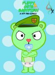 absurd_res anthro bear clothed clothing diaper flippy_(htf) happy_tree_friends hi_res jameshtf male mammal solo wearing_diaper