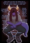 anthro azathura clothing comic dragon english_text hair hi_res long_hair male miles_(azathura) mythological_creature mythological_scalie mythology scalie shirt simple_background solo t-shirt text topwear