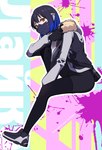 Rating: s
ID: 4147325
Date: 2023-07-03 00:56:45 -0400
Status: active
Score: 8
animal_humanoid black_bottomwear black_clothing black_gloves black_hair black_handwear black_leggings black_legwear black_shorts blue_hair bob_cut bottomwear canid canid_humanoid canine canine_humanoid clothed clothing cybernetics dog_humanoid facial_markings female footwear fully_clothed fur-trimmed_jacket fur_trim_(clothing) gloves gradient_hair hair handwear head_markings holding_knife holding_object holding_weapon humanoid jacket knife laika-chan layer_(artist) leggings legwear looking_at_viewer machine mammal mammal_humanoid markings mouth_closed multicolored_hair orange_eyes outline paint_splatter red_markings shoes shorts side_view sitting solo topwear weapon white_outline post #4147325