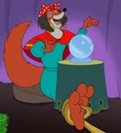 Rating: q
ID: 5504602
Date: 2025-04-14 20:30:09 -0400
Status: active
Score: 5
3_toes anthro canid canine claws clothed clothing coiling coiling_around_leg crossdressing disguise disney duo ear_piercing ear_ring eyeshadow feet finger_claws fortune_teller fox fur hi_res irkingir kerchief laugh makeup male male/male mammal markings mole_(marking) orange_body orange_fur orb piercing reptile ring_piercing robin_hood robin_hood_(disney) scalie sir_hiss snake tickling tickling_feet toe_claws toes wig post #5504602