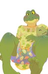 2017 3_toes abuniverse ageplay amphibian anthro biped blue_diaper bodily_fluids clothed clothing daire301 diaper digital_media_(artwork) embarrassed feet frog genital_fluids green_body green_eyes hi_res infantilism male nintendo onesie plushie pokemon roleplay simple_background solo space_(abuniverse) space_(diaper) substitute_doll toes unclean_diaper urine used_diaper wet_diaper white_background yellow_sclera