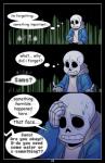 absolutedream animated_skeleton black_border bone border character_cipher comic comic_sans dialogue digital_media_(artwork) english_text hi_res not_furry offscreen_character sans_(undertale) skeleton solo speech_bubble text undead undertale undertale_(series) wingdings_text