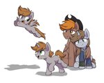 2023 blush calamity_(fallout_equestria) child equid equine fallout_equestria fan_character father_(lore) father_and_child_(lore) female feral group hasbro horn horse littlepip lol_comments male mammal mother_(lore) mother_and_child_(lore) my_little_pony mythological_creature mythological_equine mythology offspring parent_(lore) parent_and_child_(lore) parenthood pegasus pony shinodage simple_background unicorn white_background wings young