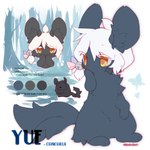 1:1 2024 3_fingers 3_toes accessory ahoge anthro bell_accessory biped black_body black_ears black_fur black_inner_ear black_inner_ear_fluff black_tail chikorita_moon chinchilla chinchillid colored digital_media_(artwork) english_text eyelashes featureless_crotch feet female female_anthro feral fingers fluffy fluffy_tail forest front_view full-length_portrait fur hair hair_accessory hair_bell hi_res inner_ear_fluff kemono mammal model_sheet monotone_body monotone_fur monotone_hair monotone_tail multiple_images nude orange_eyes paws plant portrait rodent semi-anthro sky_children_of_the_light solo standing tail text toes tree tuft white_eyelashes white_hair