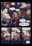 absurd_res anthro anthrofied arcanine bryan_(zourik) clothed clothing comic dialogue digital_media_(artwork) dutch_angle dylan_(zourik) english_text fur generation_1_pokemon generation_3_pokemon generation_7_pokemon group hair hi_res incineroar legendary_pokemon leo_(zourik) linked_speech_bubble looking_at_viewer low-angle_view lycanroc male midnight_lycanroc muscular muscular_anthro muscular_male nintendo pokemon pokemon_(species) red_body red_fur speech_bubble text thepurp tongue white_body white_fur zang_(thepurp) zangoose zeraora