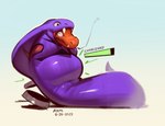 Rating: q
ID: 5518737
Date: 2025-04-20 21:56:52 -0400
Status: active
Score: 70
2023 arbok aymbord charizard duo feral feral_pred gameplay_mechanics generation_1_pokemon gui head_in_mouth health_bar nintendo oral_vore pokemon pokemon_(species) purple_body same_size_vore simple_background vore post #5518737