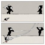 Rating: s
ID: 5559410
Date: 2025-05-09 05:36:27 -0400
Status: active
Score: 7
1:1 2_panel_comic 5_fingers ambiguous_gender anthro avian bear biped bird black_body border catching columbid comic crumbs fingers grey_background grey_wings group hi_res hitting humor mammal motion_lines paper_airplane papercraft pigeon simple_background standing throwing trio tsuchika white_border white_face wings young post #5559410
