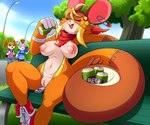 Rating: e
ID: 5596889
Date: 2025-05-25 07:53:58 -0400
Status: active
Score: 70
2025 6:5 alcohol anthro anthrofied areola bandai_namco beer bench beverage beverage_can blush blush_lines bodily_fluids breasts buckteeth clothed clothing digimon digimon_(species) drooling drunk ear_piercing electronics eyes_closed female footwear genitals gomamon hi_res lonbluewolf male navel nipples open_mouth park park_bench patamon phone piercing plant public pussy recording saliva shoes shoeshoemon sneakers substance_intoxication tail_holding_object teeth tongue tree zipper zipper_down post #5596889