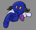 balls big_balls big_penis blue_body dustbunny404 genitals huge_balls huge_penis hyper hyper_balls hyper_genitalia hyper_penis kirby_(series) male meta_knight nintendo not_furry penis solo sphere_creature waddling_head yellow_eyes