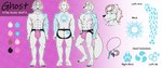 abs absurd_res anthro arctic_wolf areola biped bulge butt canid canine canis clothed clothing color_swatch english_text eyebrows fingers fur gender_symbol hi_res jack_wyatt jockstrap jockstrap_only male male/male_symbol male_symbol mammal model_sheet muscular muscular_anthro muscular_male nipples pecs sexuality_symbol smile solo symbol tail text topless underwear underwear_only white_body white_fur wolf yanidesu