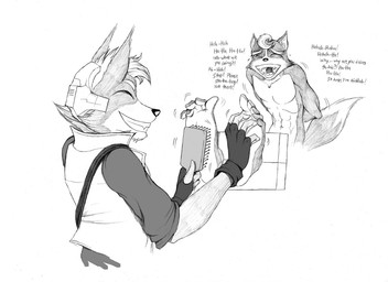 Rating: q
ID: 5772528
Date: 2025-08-11 19:29:36 -0400
Status: active
Score: 2
abs alister_o'donnell anthro asking asking_another asking_what asking_why barefoot brush canid canine canis cheek_tuft clothed clothed_anthro clothed_male clothing dialogue dipstick_tail duo eyebrows facial_tuft fan_character featureless_chest feet fingerless_gloves foot_fetish fox fur fur_tuft gloves hair hair_swirl hairbrush hands_behind_back handwear holding_brush holding_hairbrush holding_object humanoid_feet laugh male mammal marcus_mccloud markings monochrome motion_lines navel nintendo open_mouth open_smile plantigrade restrained restrained_feet restraints simple_background sketcher92 smile soles star_fox stocks submissive submissive_anthro submissive_male tail tail_markings talking_to_another teeth tickle_fetish tickle_torture tickling tickling_feet tuft white_background wolf post #5772528