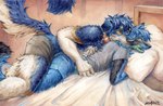 Rating: q
ID: 5548676
Date: 2025-05-04 14:40:14 -0400
Status: active
Score: 108
2024 akatan_art amber_eyes anthro arm_around_partner athletic athletic_anthro athletic_male bite biting_another biting_partner black_body black_fur black_nose blue_body blue_boxer_briefs blue_clothing blue_fur blue_hair blue_underwear bottomwear boxer_briefs canid canine canis clothed clothing collar countershade_face countershading cuddling domestic_dog duo fluffy fluffy_tail fox fur green_eyes grey_boxer_briefs grey_clothing grey_shirt grey_t-shirt grey_topwear grey_underwear hair hi_res kibble_(kibble) lying male male/male mammal neck_bite on_top open_mouth partially_clothed partially_clothed_male pillow pillow_grab shirt signature slim_male spooning t-shirt tail tan_body tan_fur topwear traditional_media_(artwork) under_covers underwear underwear_only white_body white_fur post #5548676