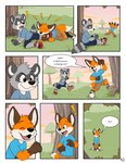 Rating: s
ID: 5552187
Date: 2025-05-06 01:31:40 -0400
Status: active
Score: 3
ailurid anthro art_(pandapaco) biro_(pandapaco) bite bottomwear canid canine cheek_tuft clothed clothing comic detailed_background dialogue dipstick_tail english_text exclamation_point eyewear facial_tuft feet_together footwear fox fully_clothed furniture gloves_(marking) hi_res male mammal markings murid murine notebook pain pandapaco plant plushie procyonid raccoon rodent shoes smile speech_bubble tail tail_markings text topwear tree tuft post #5552187
