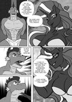 anthro anthrofied breasts cleavage clothed clothing comic costume dialogue english_text equid equine female friendship_is_magic hasbro hi_res horn idw_publishing magic male mammal monochrome muscular muscular_male my_little_pony my_little_pony_(idw) mythological_creature mythological_equine mythology nightmare_rarity_(idw) pia-sama spike_(mlp) text under_boob unicorn