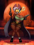 2022 3:4 4_fingers anthro anthrofied bat batty_koda big_breasts black_clothing black_footwear black_shoes boots bottomwear breasts brown_body brown_bottomwear brown_clothing brown_fur brown_shorts cleavage clenched_teeth clothed clothing cosplay crossgender dracojeff electricity fangs female ferngully fingerless_gloves fingers footwear fur gloves grimace gun hair handgun handwear head_tuft holster hotpants implied_transformation knock-kneed lara_croft looking_at_viewer mammal megabat membrane_(anatomy) membranous_wings monotone_clothing monotone_shirt monotone_topwear mtf_crossgender pistol ranged_weapon red_eyes sharp_teeth shirt shocked shoes shorts solo tank_top teeth thick_thighs tomb_raider topwear tuft weapon white_hair wide_eyed winged_arms wings wire yellow_sclera