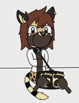 Rating: e
ID: 5449697
Date: 2025-03-22 17:13:32 -0400
Status: active
Score: 8
ambiguous_gender animated anthro bdsm blush bodily_fluids bondage bound brush cheetah collar crying ear_piercing ear_ring felid feline femboy hair hairbrush hi_res leash long_hair male_(lore) mammal muzzle_(object) paws piercing restraints rev_cooper_(vagabondwolves) ring_piercing short_playtime solo squirming stocks straitjacket tears tickle_torture tickling zxc14 post #5449697