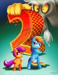 Rating: s
ID: 272553
Date: 2012-12-03 09:36:25 -0500
Status: active
Score: 72
2012 blue_body blue_feathers blue_fur box_art checkered chimera crossed_arms crossover discord_(mlp) distracting_watermark draconequus equid equine feathered_wings feathers female feral friendship_is_magic fur group hair hands_on_hips hasbro horse lazyperson202 mammal multicolored_hair multicolored_tail my_little_pony mythological_creature mythological_equine mythology parody pegasus pony pose rainbow_dash_(mlp) rainbow_hair rainbow_tail scootaloo_(mlp) sega simple_background sonic_the_hedgehog_(series) standing tail teal_background watermark wings young young_feral post #272553