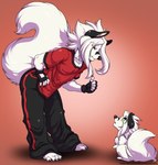 Rating: s
ID: 5636278
Date: 2025-06-11 20:56:59 -0400
Status: active
Score: 5
2016 anthro bottomwear canid canine canis clothing deon_(deonwolf) deonwolf digital_media_(artwork) duo fingerless_gloves fur gloves handwear hi_res male mammal open_mouth oversized_bottomwear oversized_clothing oversized_pants pants shirt square_crossover topwear white_body white_fur wolf yellow_eyes post #5636278