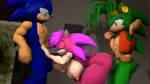 3d_(artwork) 3d_animation animated anthro areola balls big_breasts big_butt big_penis blue_body blue_fur bouncing_butt breasts brother_(lore) brother_and_sister_(lore) brother_penetrating_sister bubble_butt butt butt_jiggle clapping_cheeks curvy_female curvy_figure digital_media_(artwork) double_bun eulipotyphlan fat_ass fellatio female female_focus fur gangbang genitals green_body green_skin group group_sex hedgehog hi_res huge_breasts huge_butt incest_(lore) interspecies ironhawk jiggling jiggling_ass longer_than_30_seconds looking_back magenta_body magenta_fur male male/female mammal nipples no_sound nude nude_female nude_male oral penetration penile penis pink_nipples pussy sega sex shaking_butt short_stack sibling_(lore) side_boob sister_(lore) sonia_the_hedgehog sonic_the_hedgehog sonic_the_hedgehog_(series) sonic_underground source_filmmaker_(artwork) spitroast thick_thighs threesome trio vaginal vaginal_penetration webm wide_hips