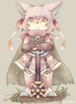 Rating: s
ID: 3939067
Date: 2023-03-18 21:39:27 -0400
Status: active
Score: 9
2017 accessory anthro armor biped black_nose blush boots bottomwear bow_(feature) bow_accessory bow_ribbon brooch brown_clothing brown_gloves brown_handwear canid canine canis cape clothed clothing colored digital_media_(artwork) female fingers footwear front_view full-length_portrait fully_clothed fur gem glistening glistening_eyes gloves gorget grey_background grey_inner_ear hair hair_accessory hair_bow hair_ribbon handwear hi_res holding_mace holding_melee_weapon holding_object holding_weapon kemono knight long_hair looking_at_viewer mace mammal melee_weapon monotone_hair multicolored_body multicolored_fur nemesia/haineko no_pupils pigtails pink_body pink_boots pink_bottomwear pink_clothing pink_ears pink_footwear pink_fur pink_hair pink_skirt pink_topwear plant plate_armor portrait red_bow ribbons shaded shoes simple_background skirt solo spikes standing topwear two_tone_body two_tone_fur warrior weapon white_body white_fur wolf yellow_eyes post #3939067